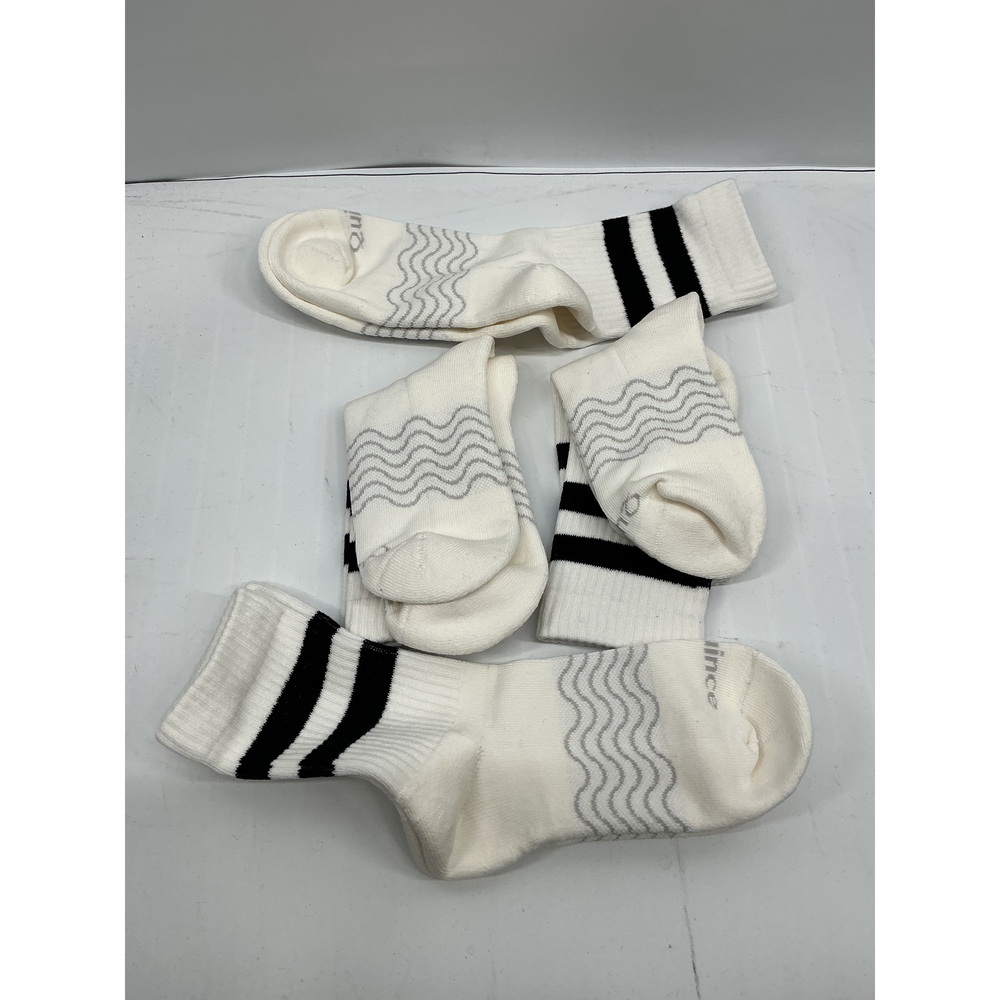 Everyday Cotton Varsity Stripes Half-Crew Sock (4-Pack)